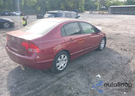 2008 Honda Civic Lx from USA, damaged, VIN 1HGFA16558L097627